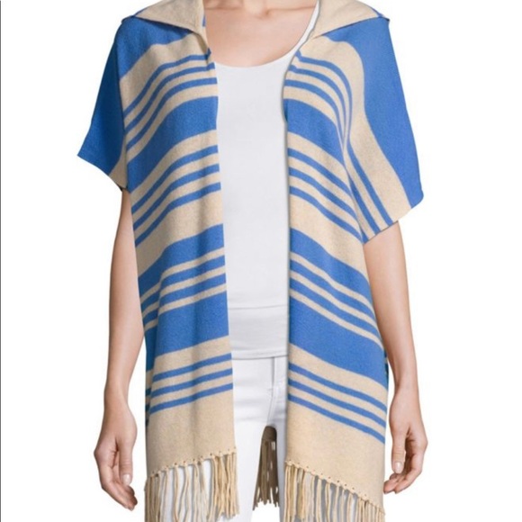 Lilly Pulitzer Avion Cashmere Cardigan / Poncho - Picture 2 of 12